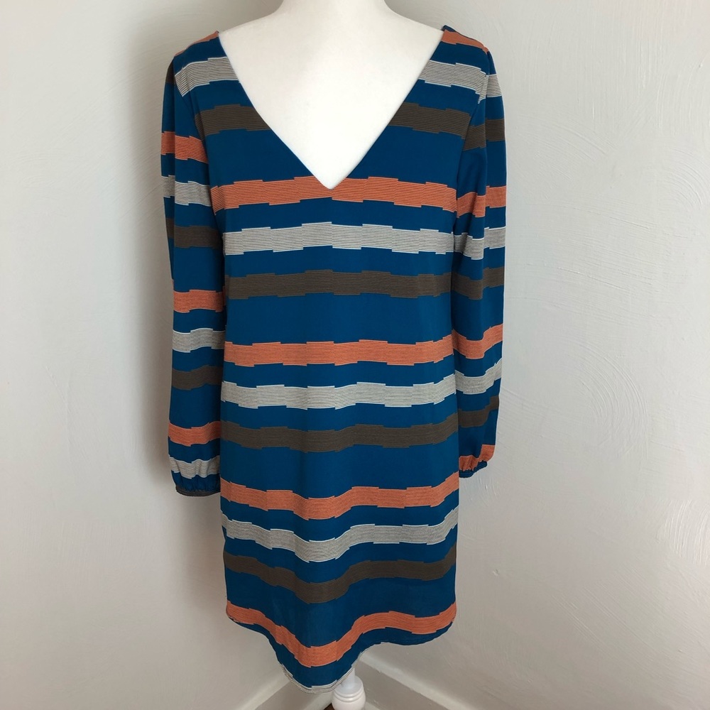 Francesca’s Collections Striped Long Sleeve Dress - Picture 3 of 8